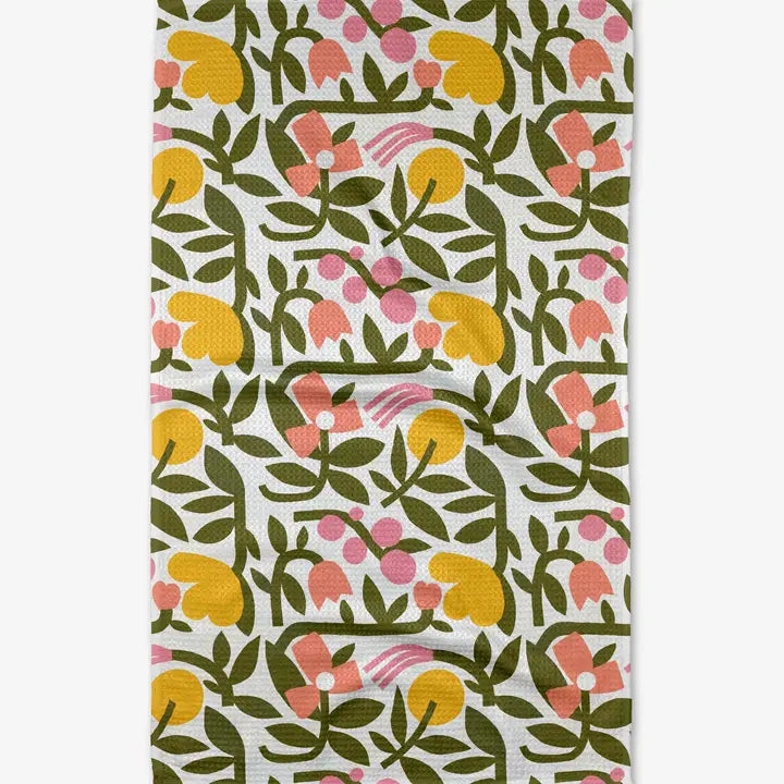 Geometry Tea Towel