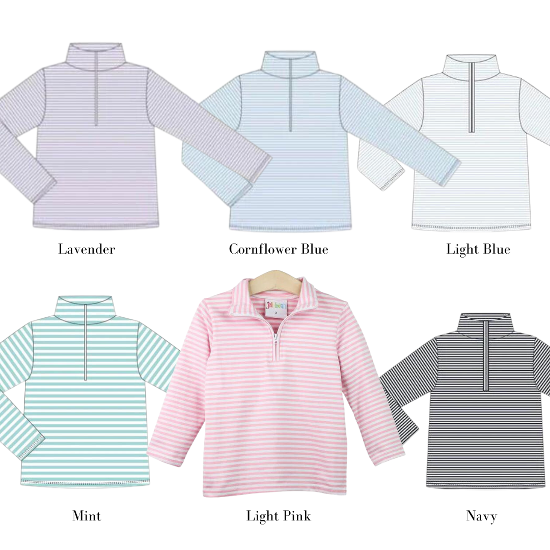Quarter Zip Knit Pullover