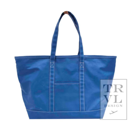Coated Canvas Tote - Maxi