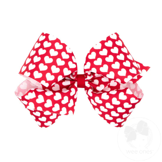 Valentine Hearts Bow (King)