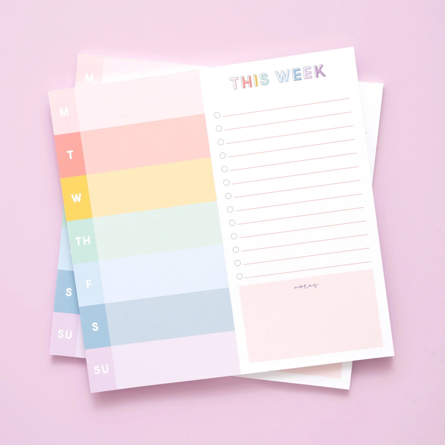 Weekly Notepad