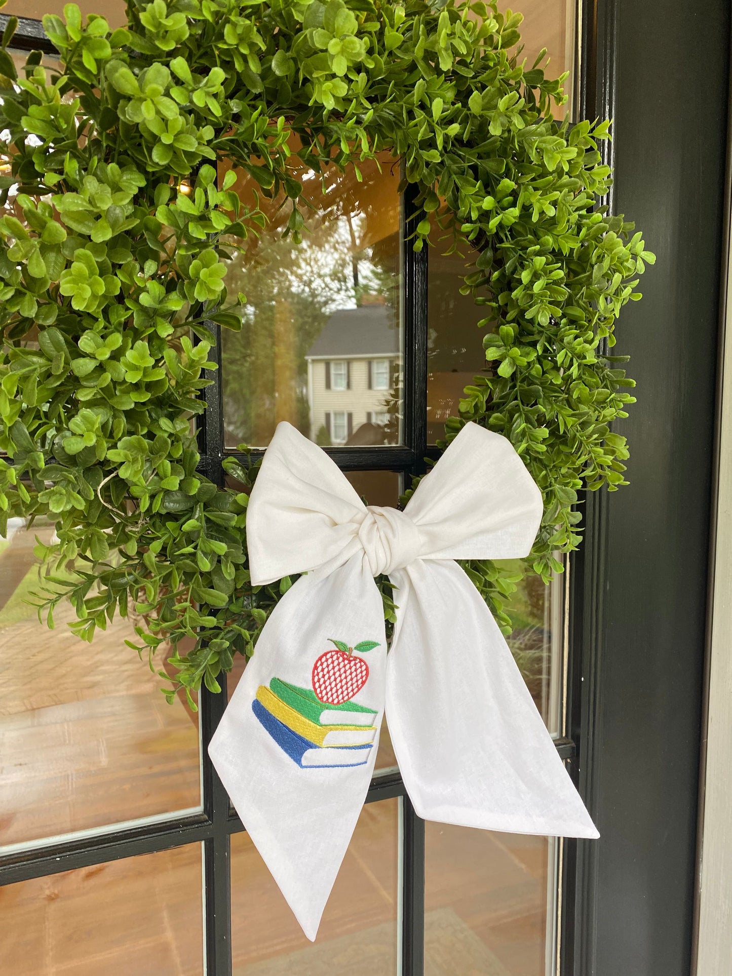Back to School Wreath Sash