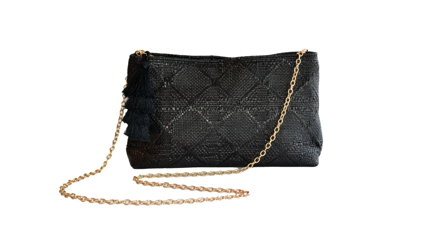 Bali Straw Clutch