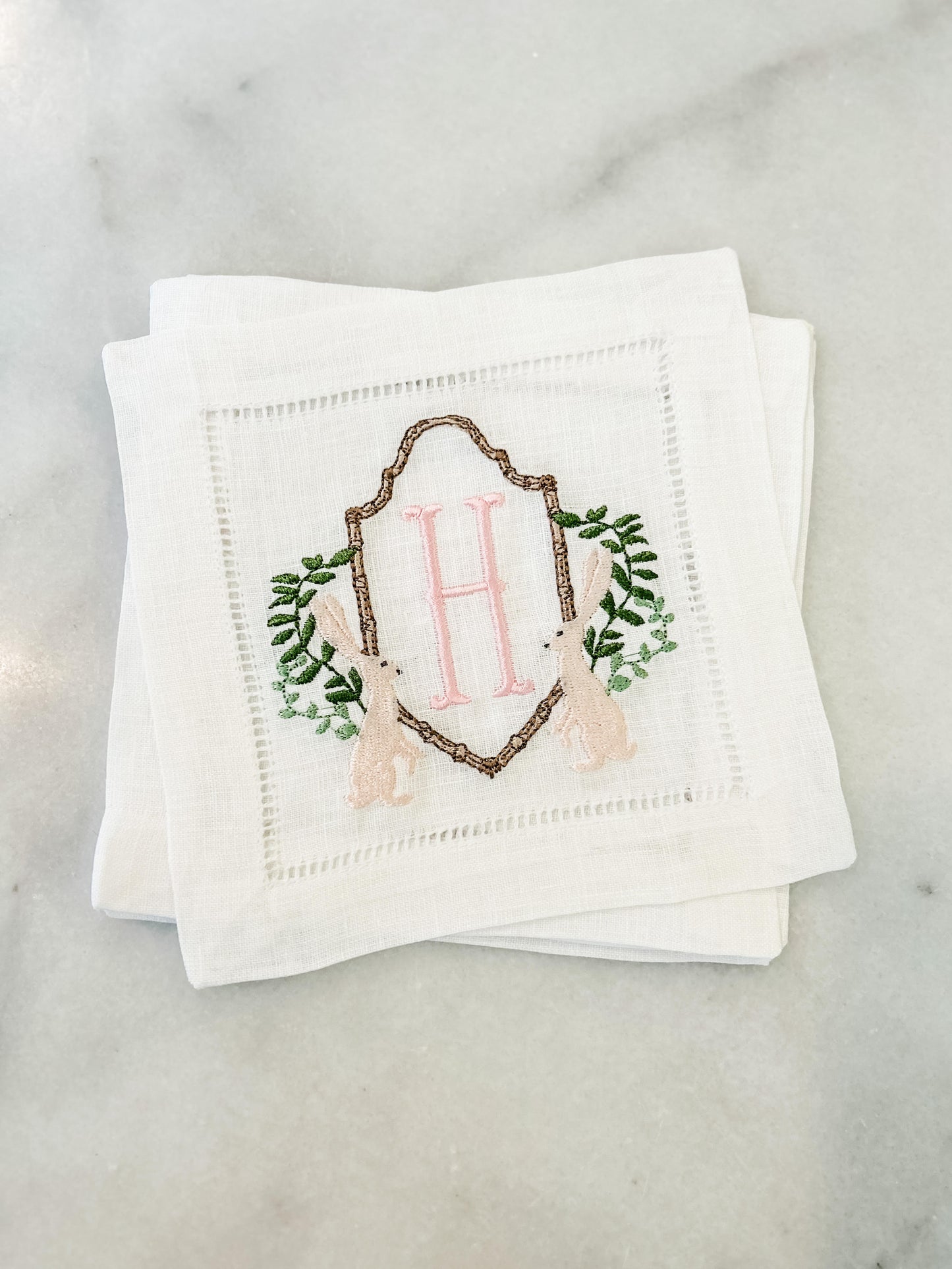 Bamboo Rabbit Cocktail Napkins