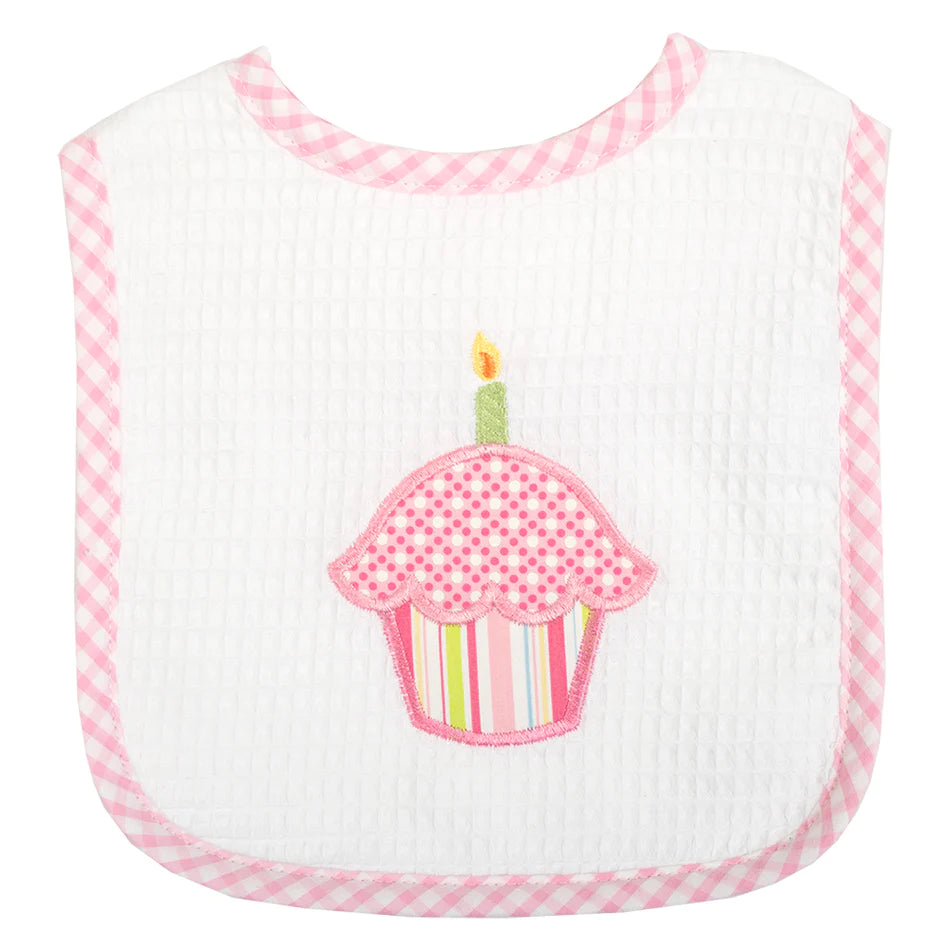 Birthday Cupcake Bib