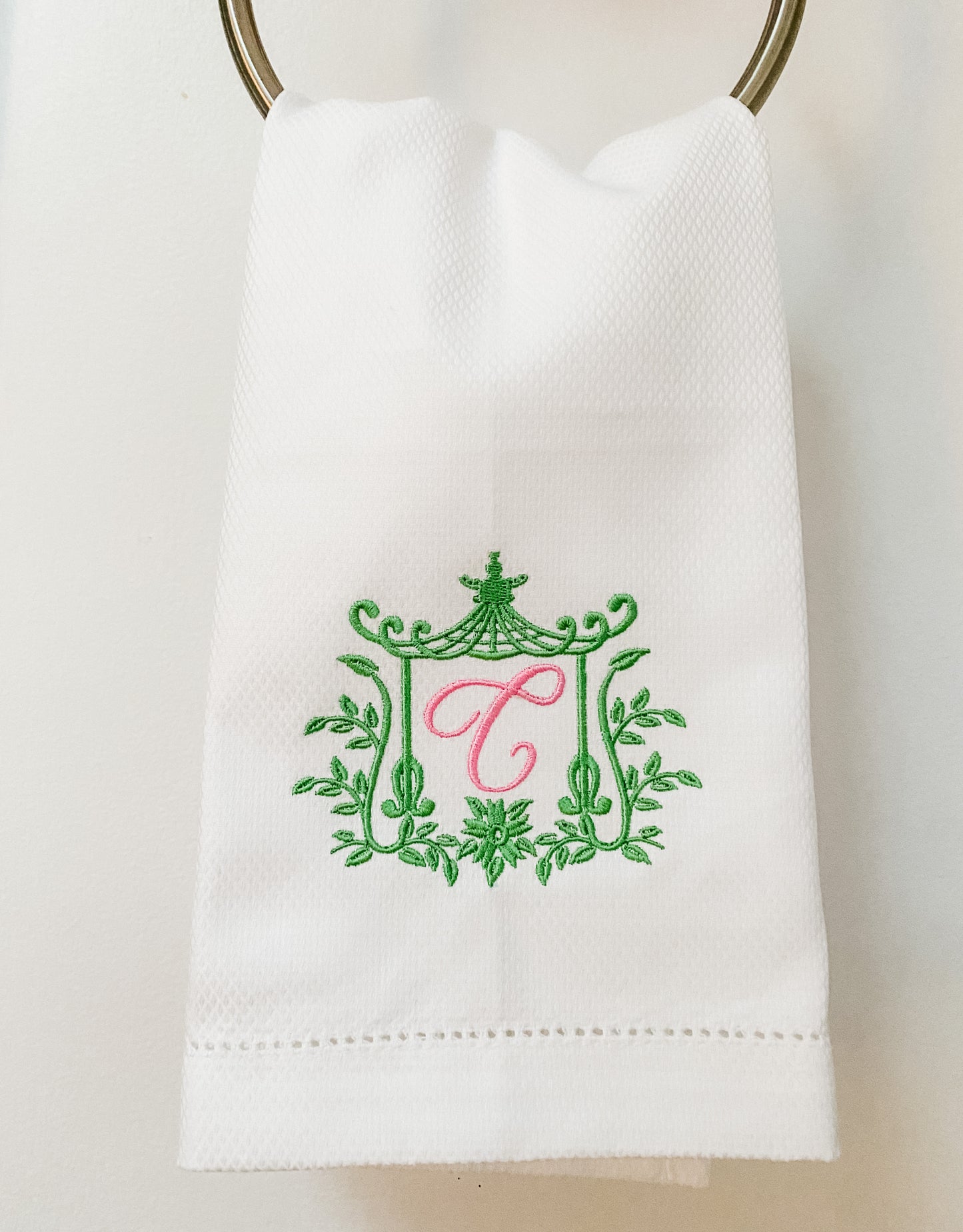 Pique Fingertip Towel