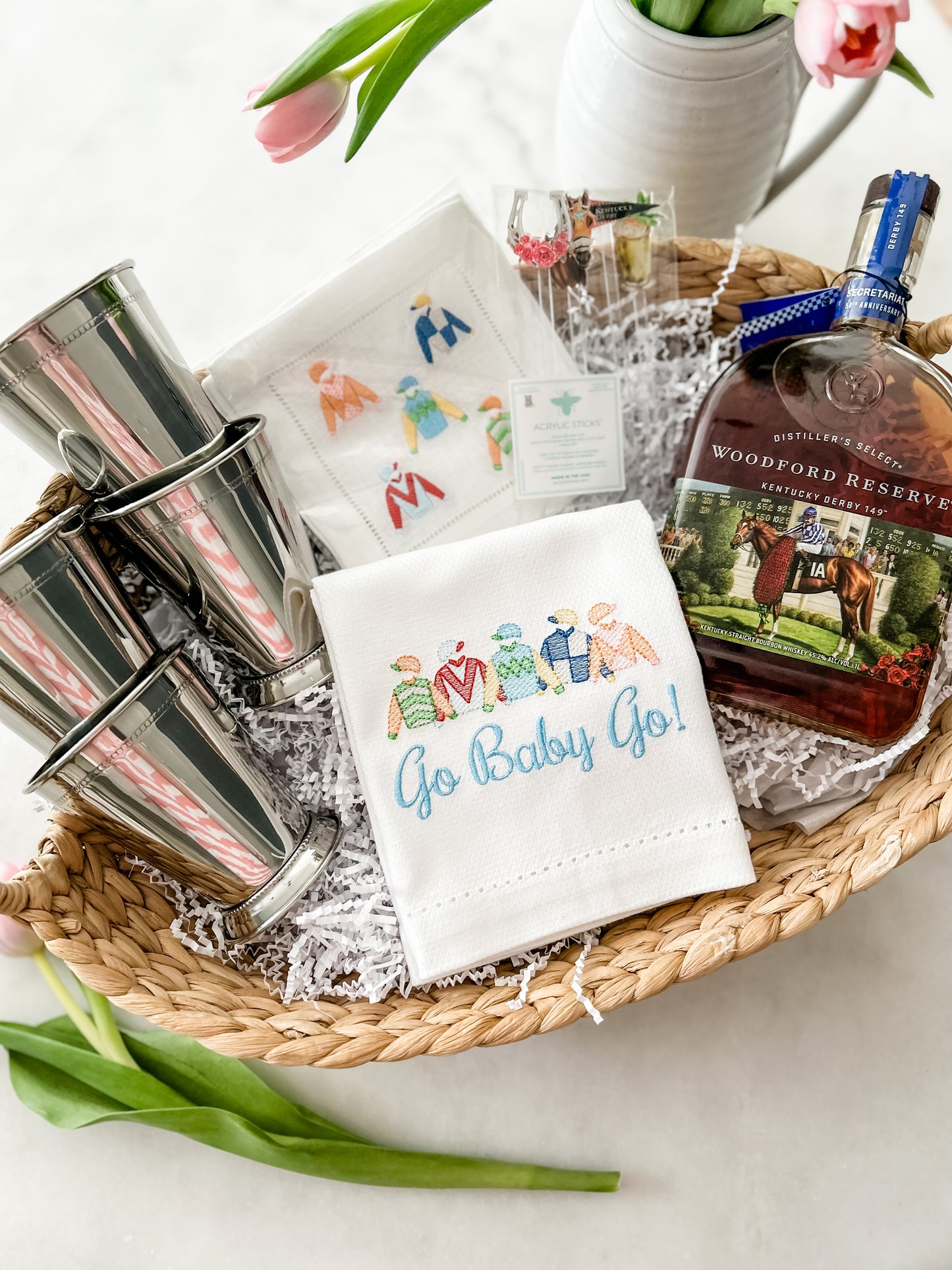 Go Baby Go! Derby Hand Towel