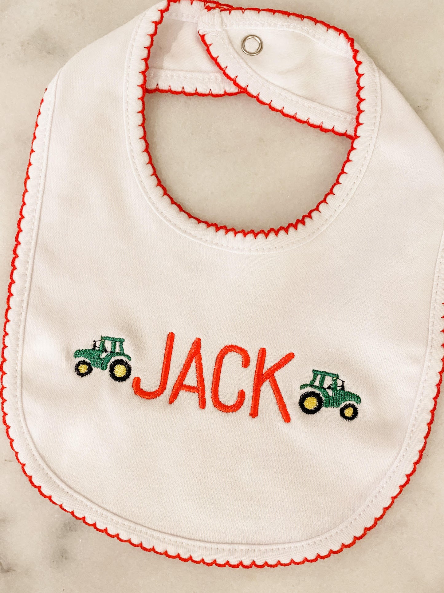 Picot Trim Bib