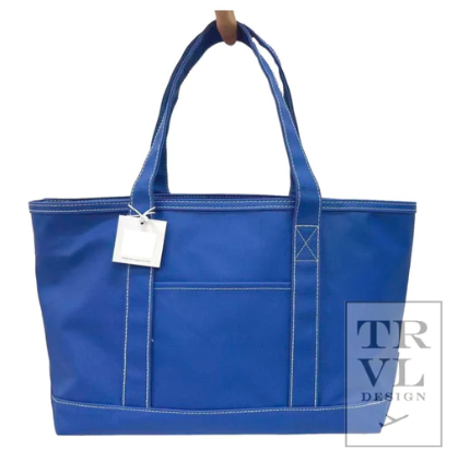 Coated Canvas Tote - Midi