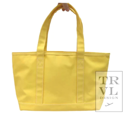 Coated Canvas Tote - Midi