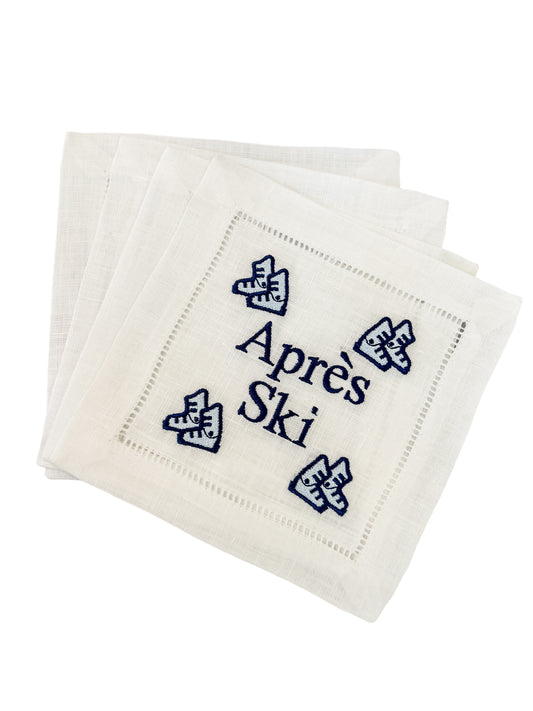 Après Ski Cocktail Napkins