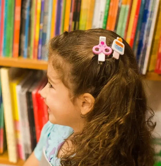 Glue & Scissors Hair Clips
