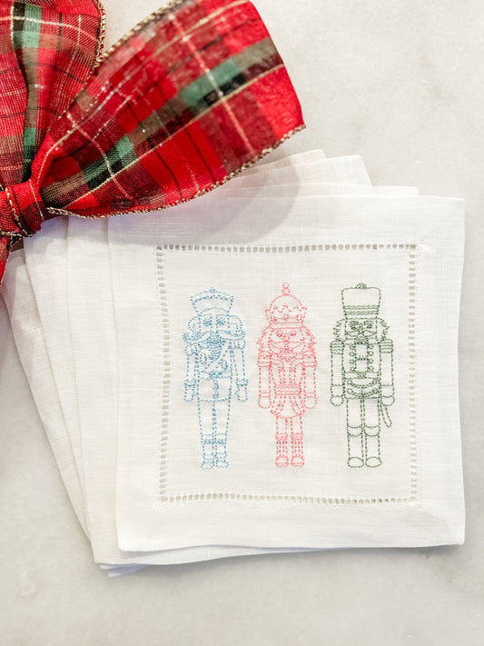 Nutcracker Trio Cocktail Napkins