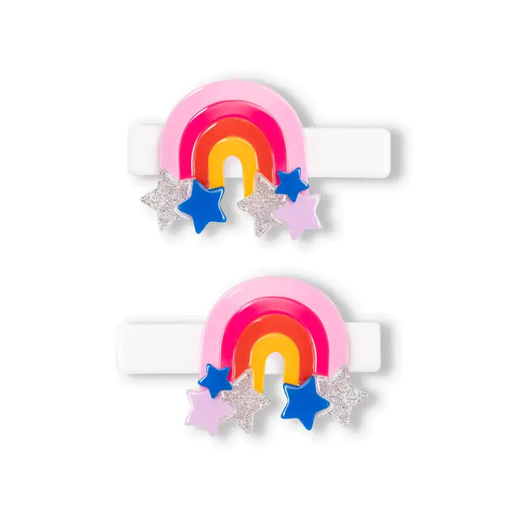 Rainbow Bright Hair Clips