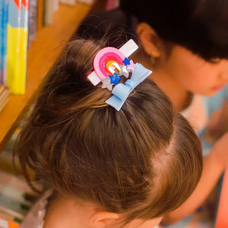 Rainbow Bright Hair Clips