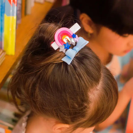 Rainbow Bright Hair Clips