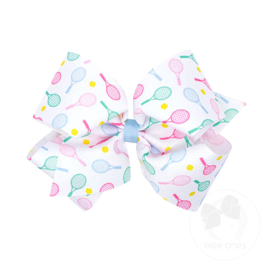 Tennis Racket Bow (King)
