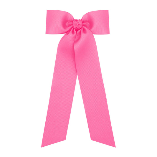Grosgrain Bow with Streamer Tails (Multiple Colors)
