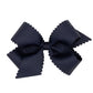 Medium Scalloped Edge Grosgrain Bow (Multiple Colors)