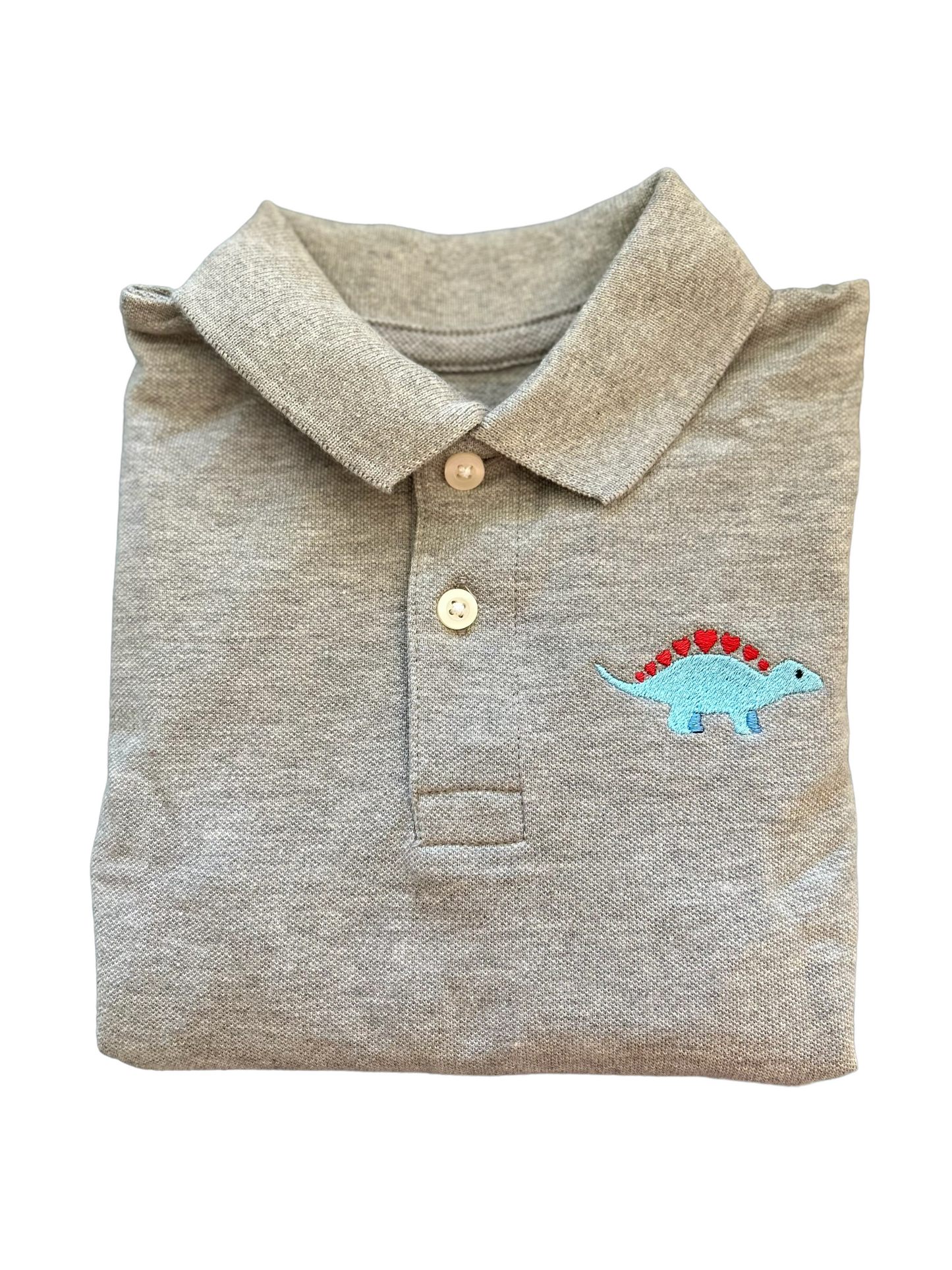 Dino Love Long Sleeve Polo