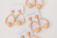 Raffia Hoop Earrings