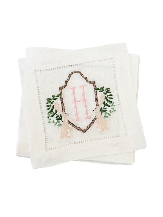 Bamboo Rabbit Cocktail Napkins