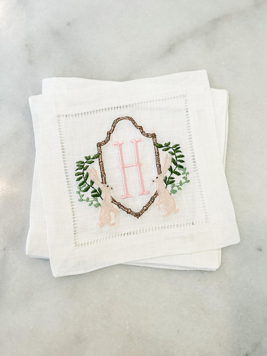 Bamboo Rabbit Cocktail Napkins