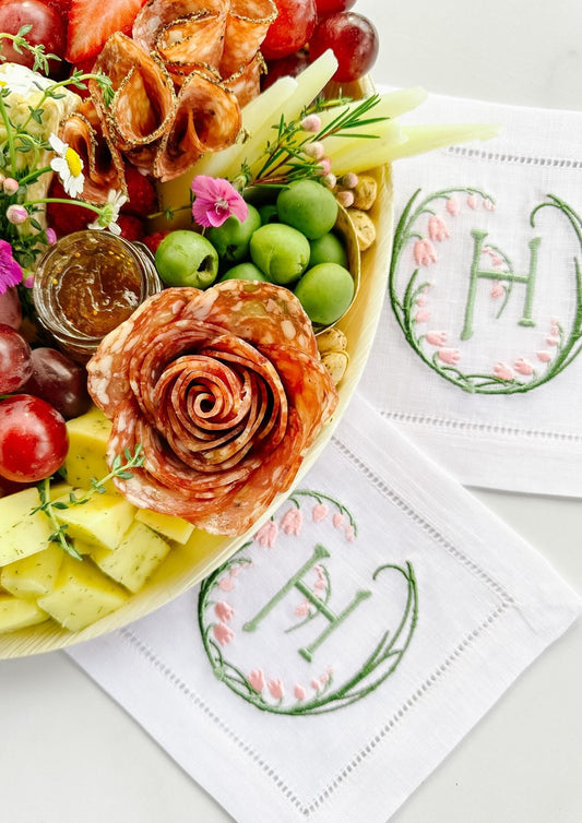 Lily of the Valley Cocktail Napkin