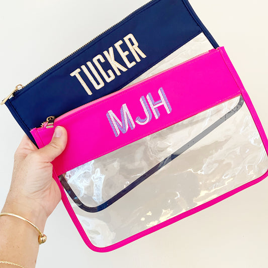 Neon Mesh Beach Bag – Hello Monogram Co