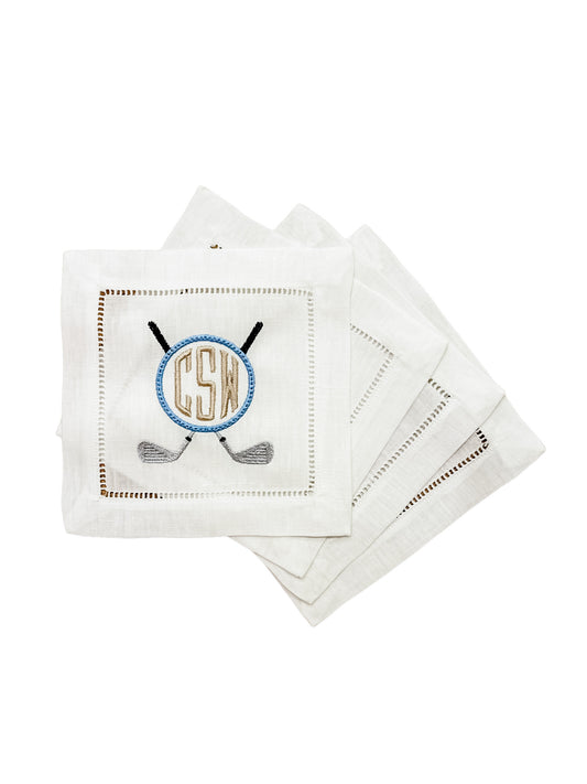 Golf Cocktail Napkins