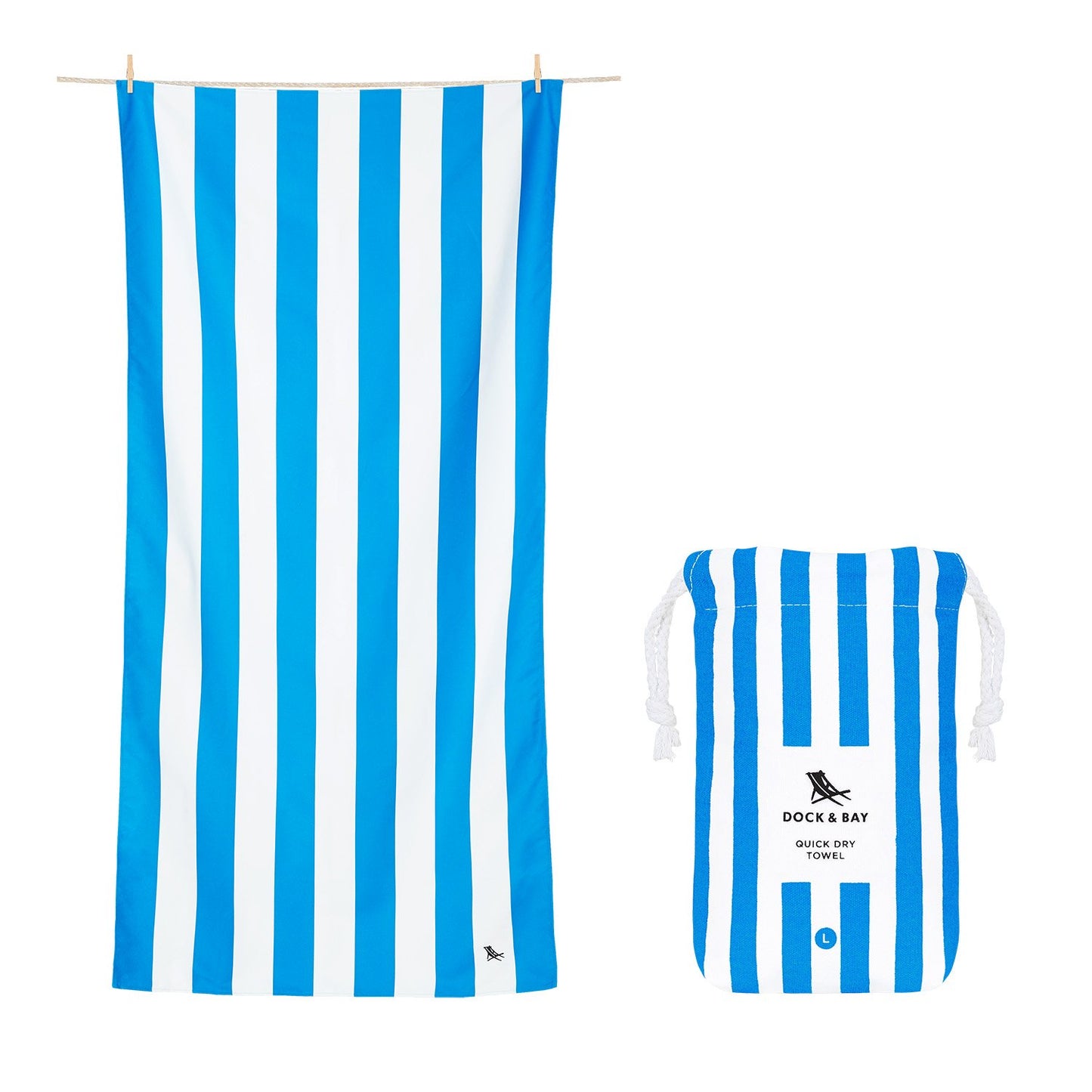 Dock & Bay Quick Dry Beach Towel