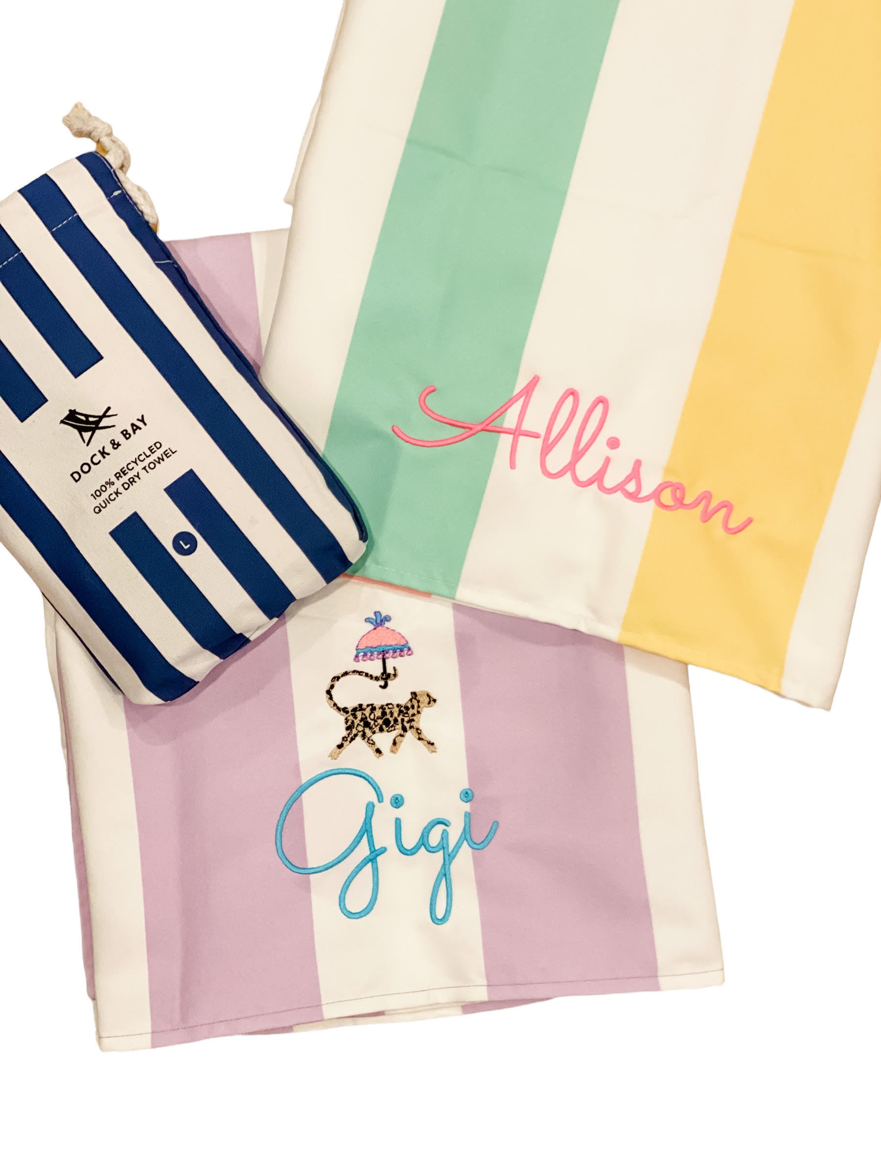 Monogram Classic Beach Towel S00 - 