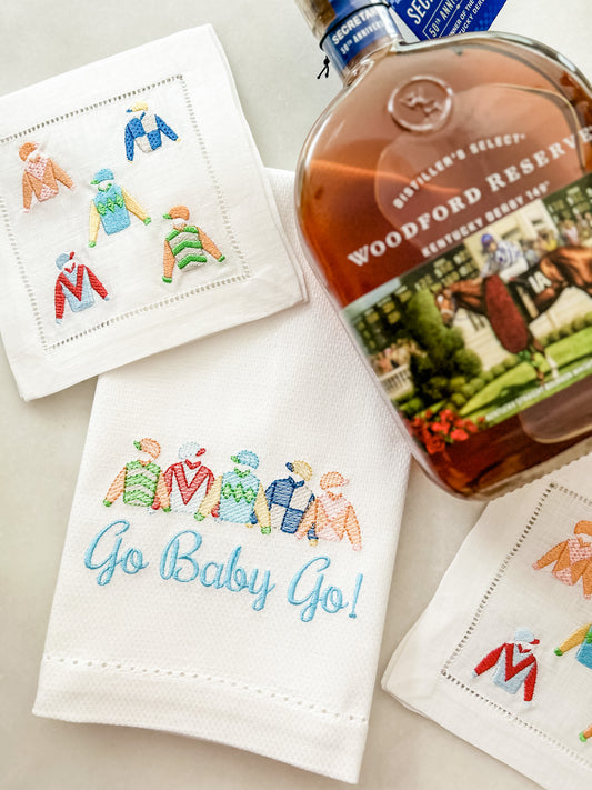 Go Baby Go! Derby Hand Towel