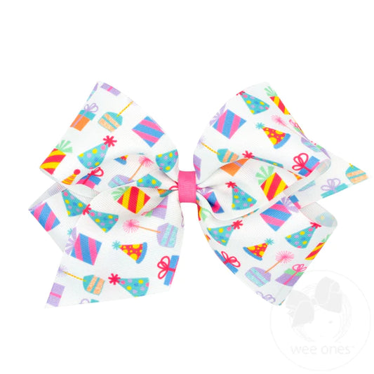 Colorful Birthday Bow (King)
