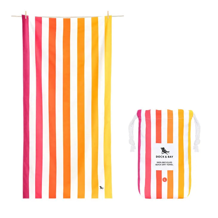 Dock & Bay Quick Dry Beach Towel