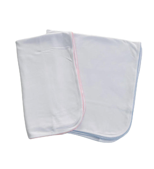 Picot Trim Baby Blanket