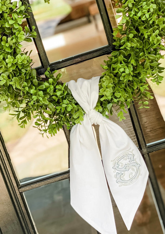 Wreath Sash