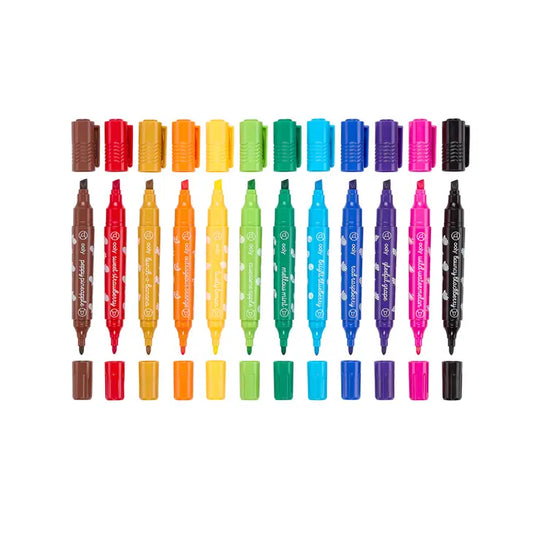 Yummy Yummy Double-Ended Scented Washable Markers